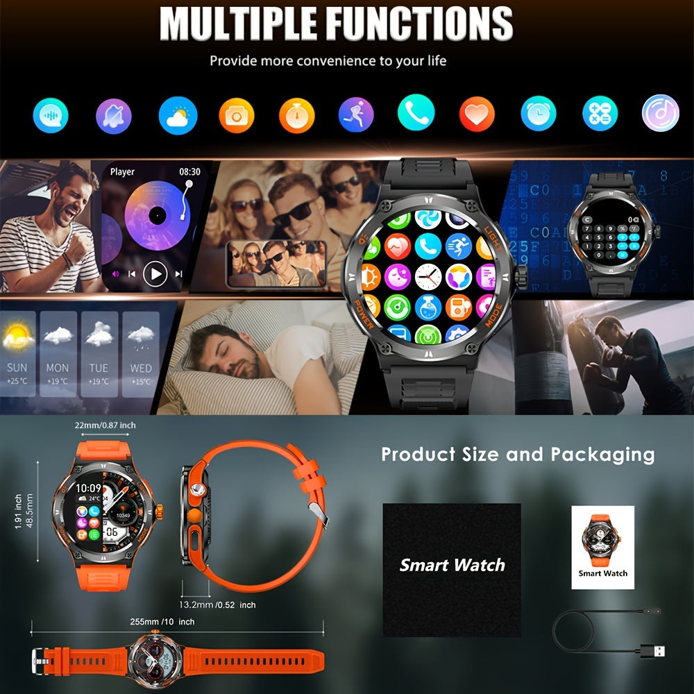 Montre connectée SYNWOO étanche IPX-8 pour hommes - Topdecheztop.fr