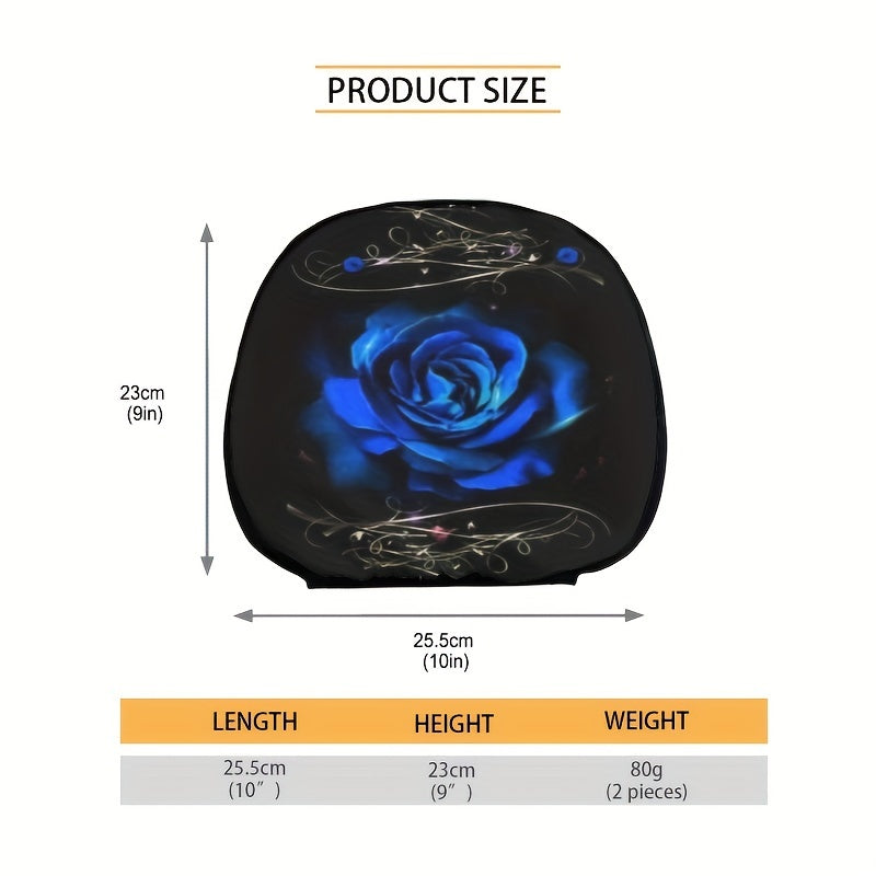 Housses d'appui-tête de voiture Rose 2 PCS