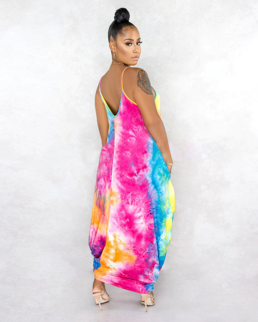 Robe à bretelles et col en V - Topdecheztop.fr