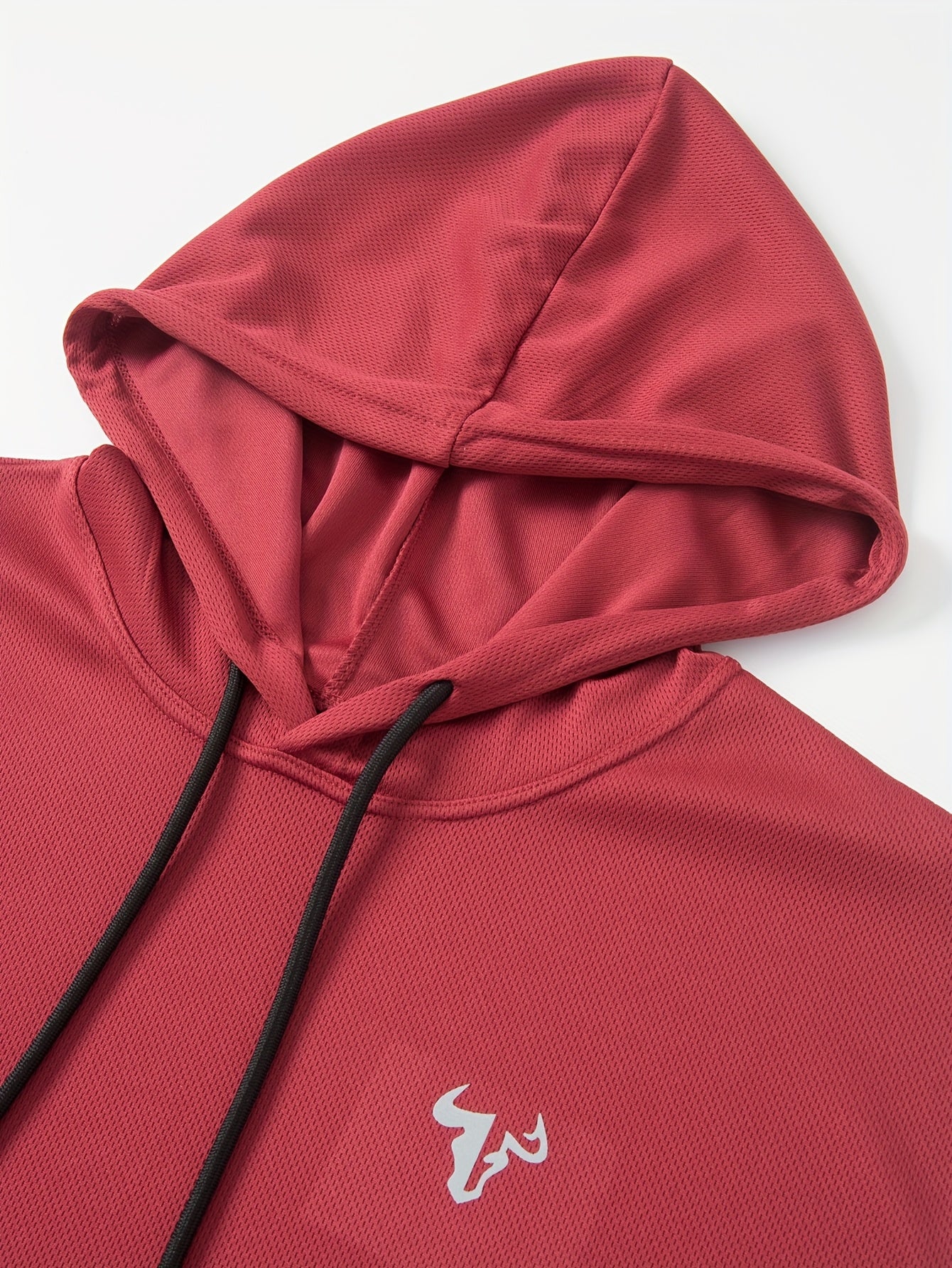 2pcs Men's Casual Sportswear Set, Drawstring Hooded Vest and Soft Comfortable Outdoor Pants, Polyester Knit Fabric - Cool, Breathable, Quick-Dry, Soft & Cozy Multifunctional Gym Wear for Daily Workouts, Running, Cycling, Fish - Topdecheztop.fr
