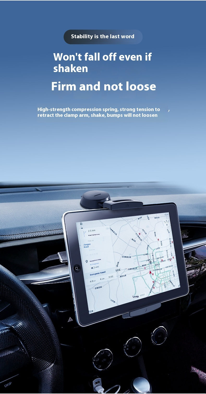 Support de tablette de navigation pour ordinateur, ventouse solide