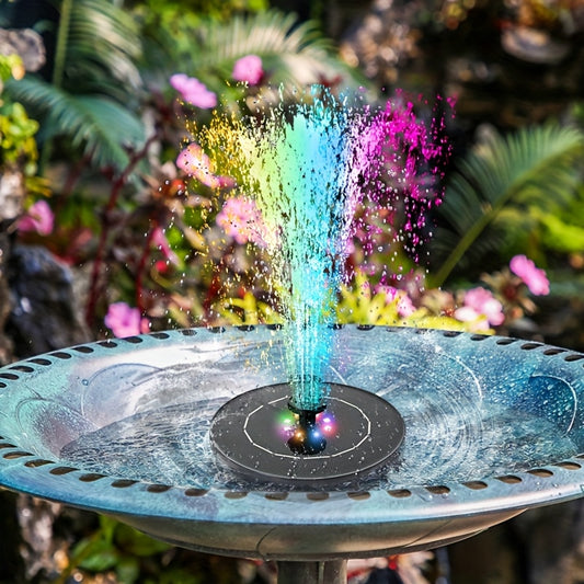 Fontaine solaire à LED, pompe solaire de haute qualité - Topdecheztop.fr