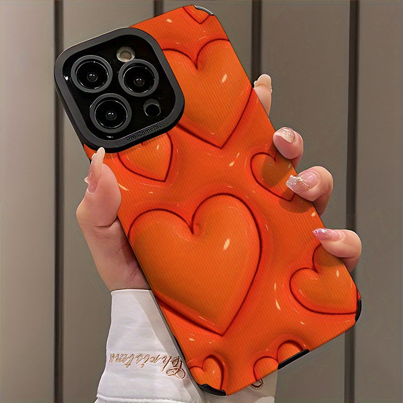Coque de telephone, Le motif en forme de cœur, iphone
