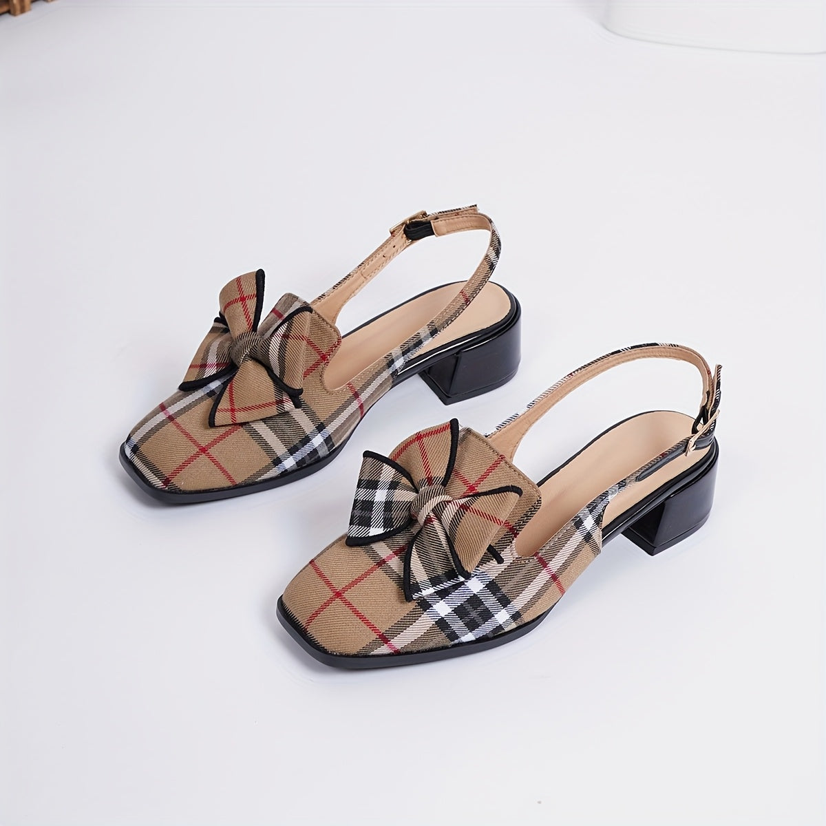 Chaussures à carreaux pour femmes - Topdecheztop.fr
