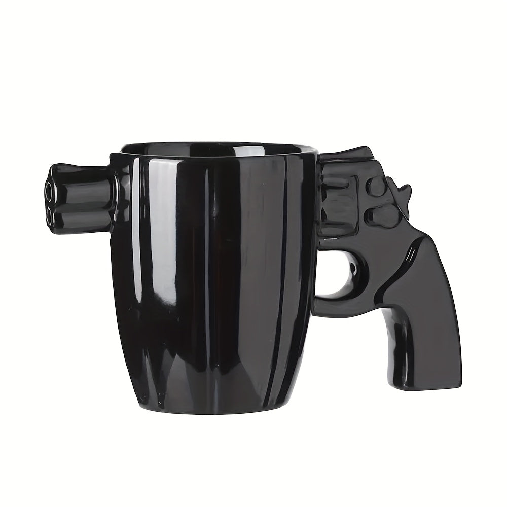 Mug en céramique en forme de pistolet (1 pièce)
