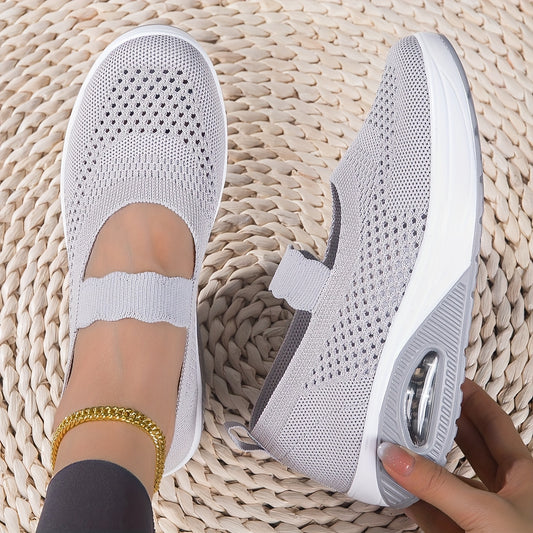 Baskets basses respirantes en mesh pour femme, chaussures décontractées