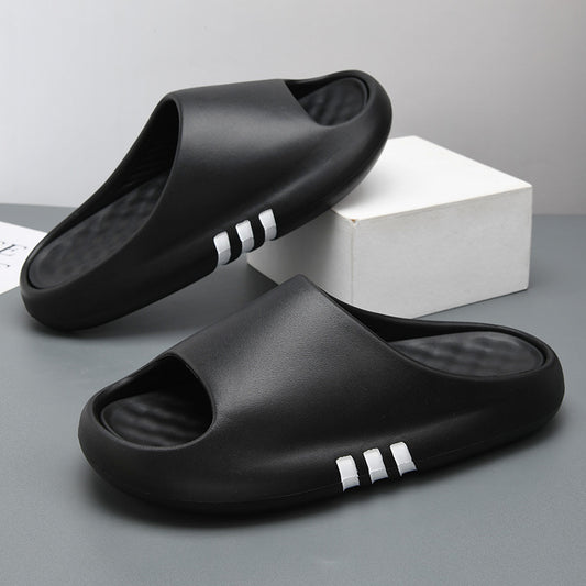 Déodorant d'intérieur, tongs de loisirs à semelle épaisse résistantes à l'usure, chaussures de plage pour hommes