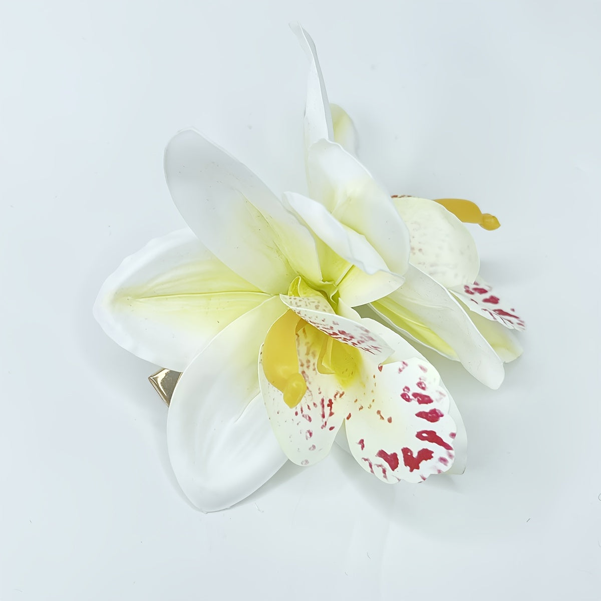 Barrette à cheveux en tissu style bohème avec fleur - Topdecheztop.fr