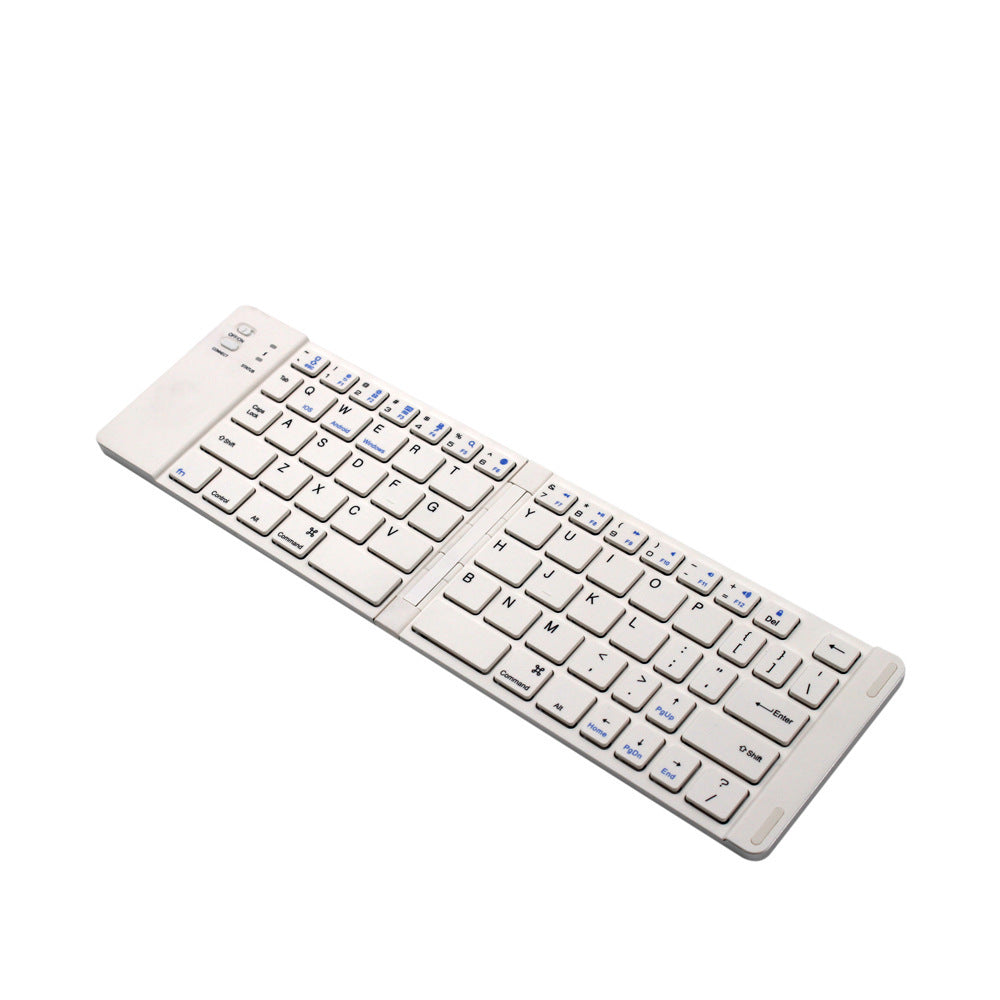 Clavier pliable Bluetooth en métal, mini clavier sans fil Bluetooth