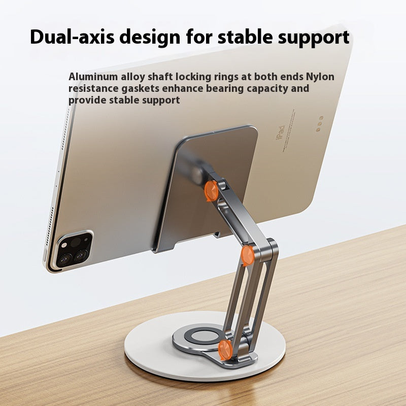 Support compact et portable rotatif à 360 degrés pour téléphone portable et tablette
