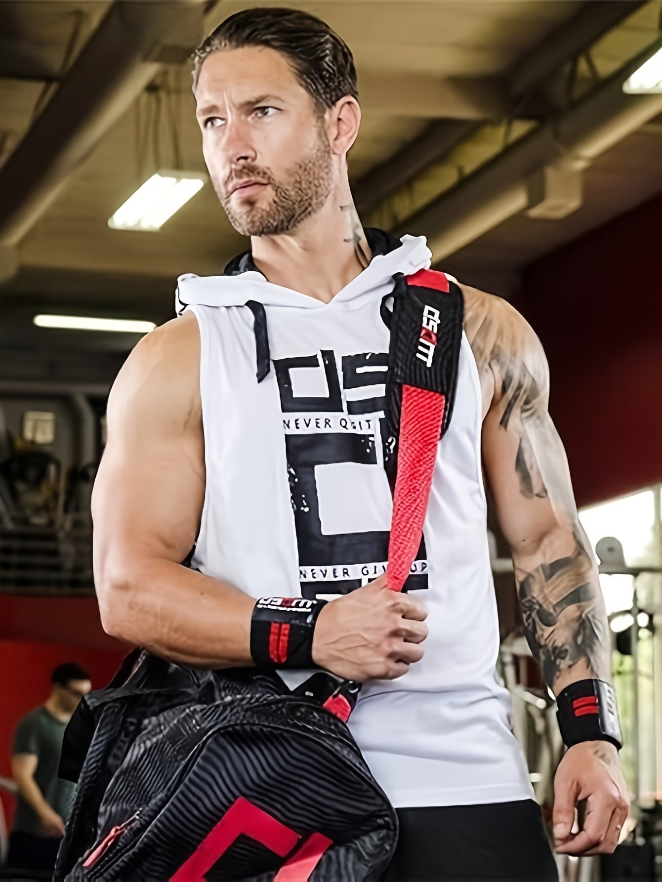 1 gilet à capuche pour homme - Topdecheztop.fr