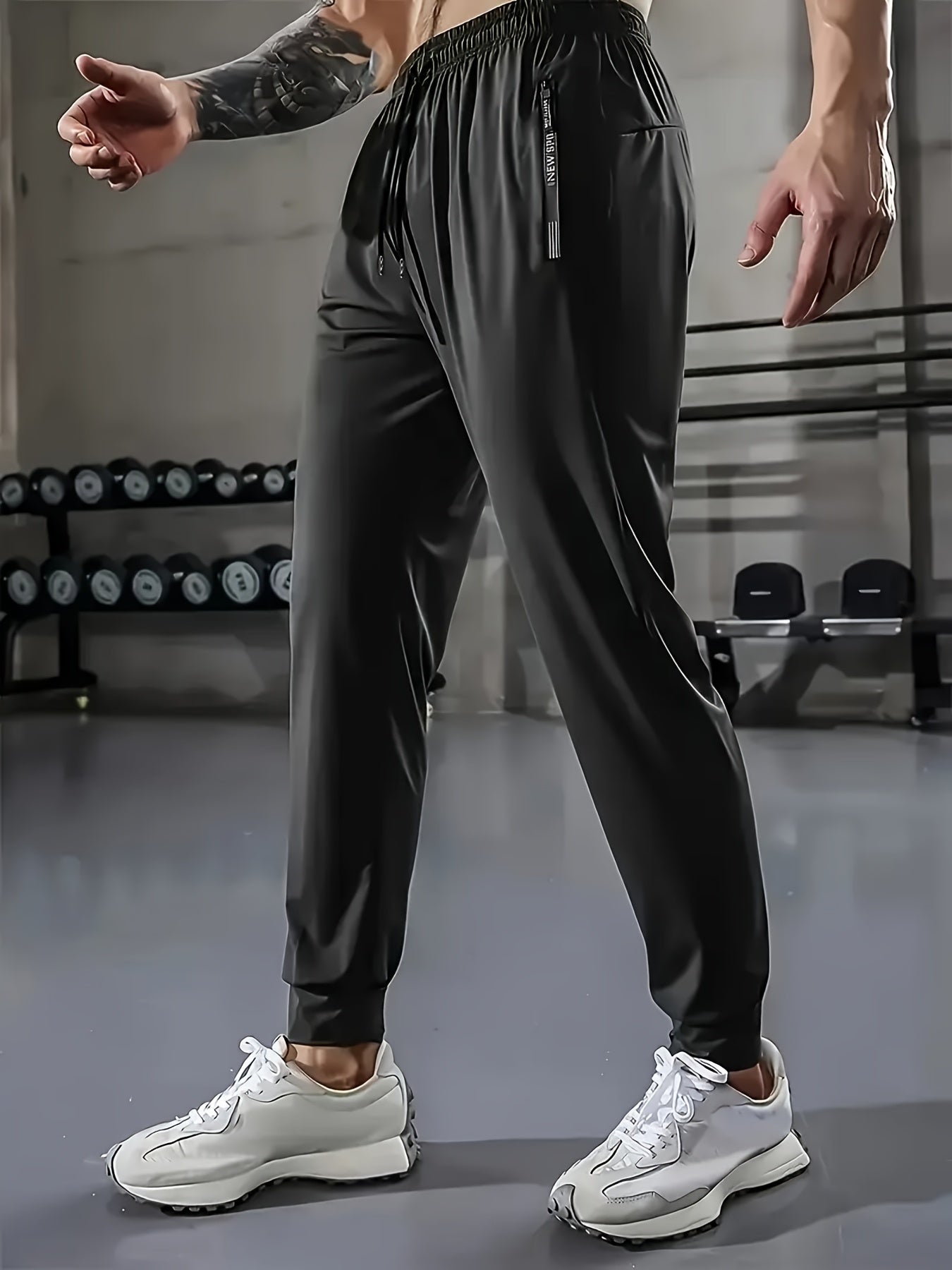Pantalon en tissu extensible pour la course à pied, le jogging - Topdecheztop.fr