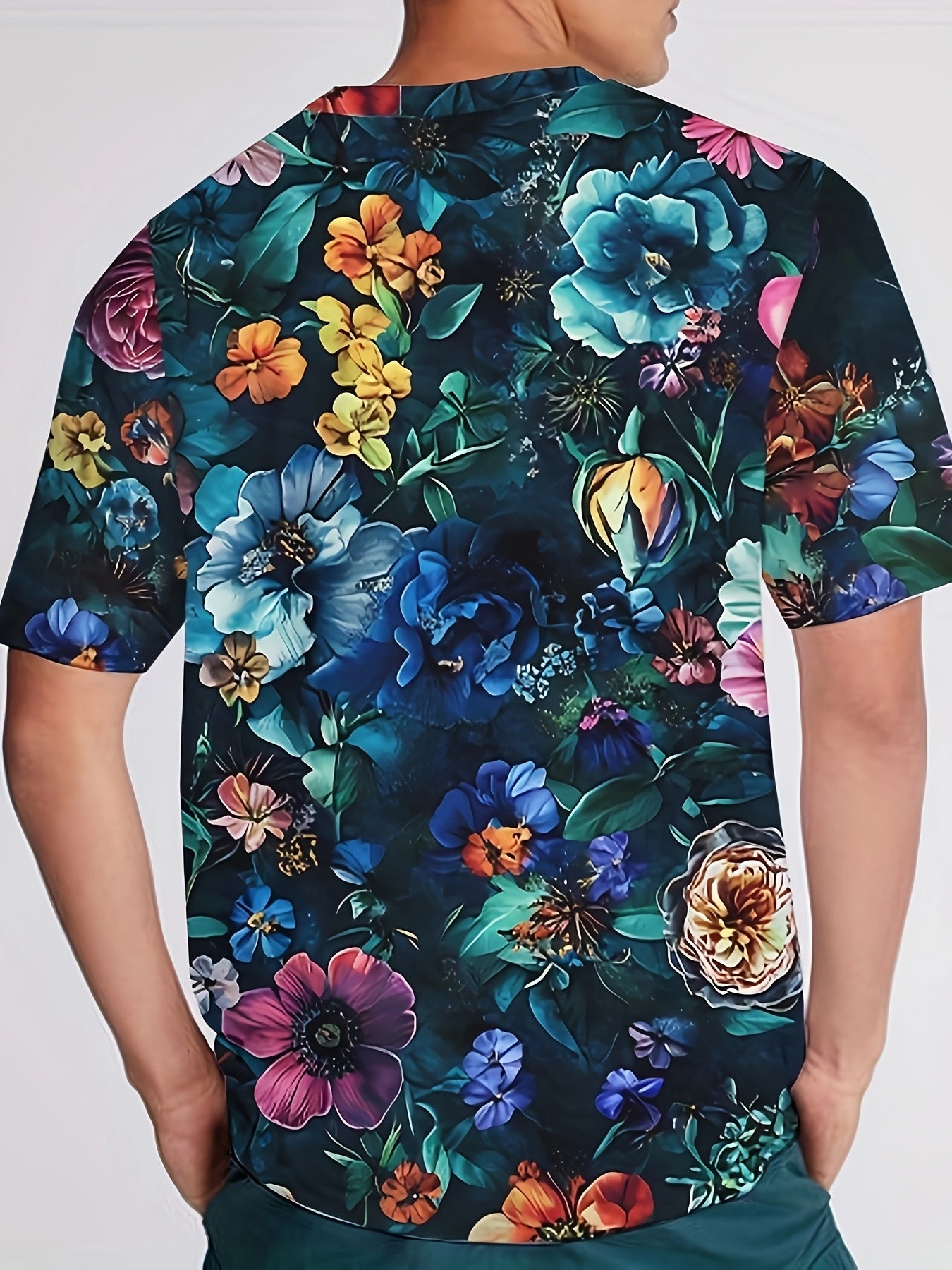 T-shirt d'été à manches courtes pour homme