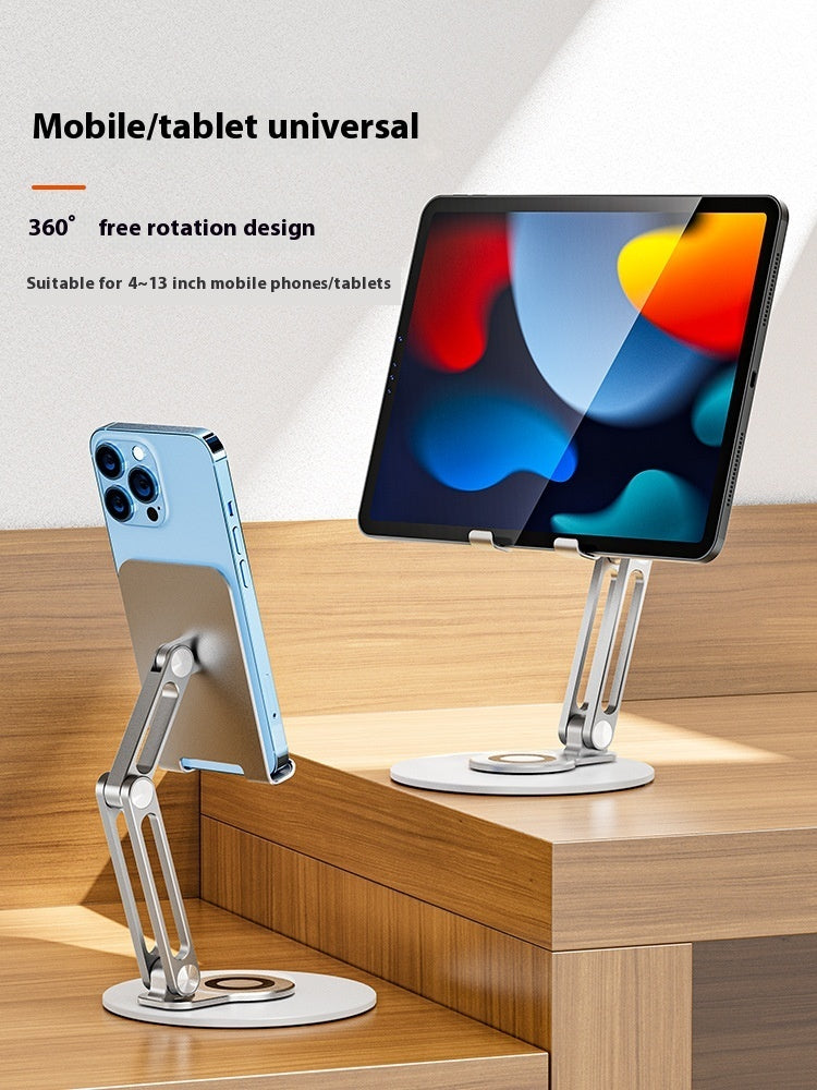 Support compact et portable rotatif à 360 degrés pour téléphone portable et tablette