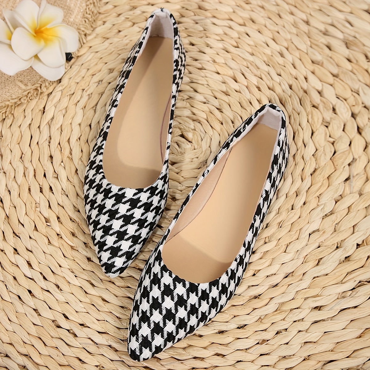 Chaussures plates , imprimé pour femme - Topdecheztop.fr