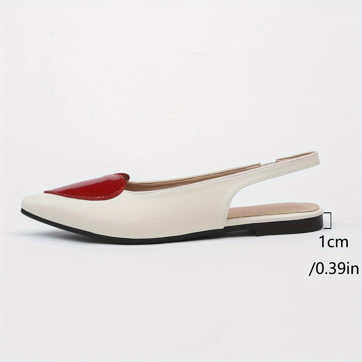 Sandales imprimé cœur pour femme - Topdecheztop.fr