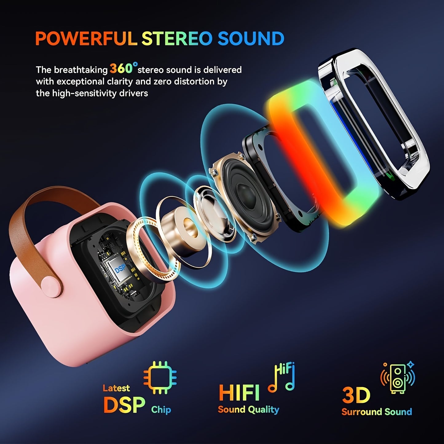Machine de karaoké pour enfants et adultes, mini microphone portable