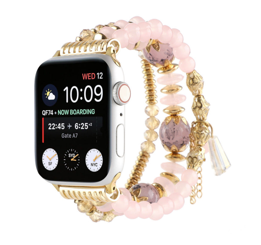 Bracelet élastique à perles