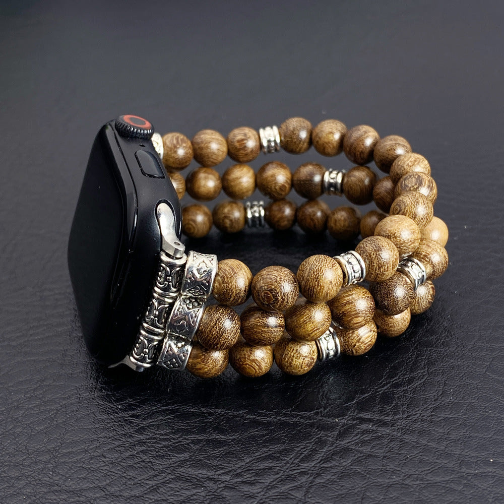 Bracelet en perles de bois - Topdecheztop.fr