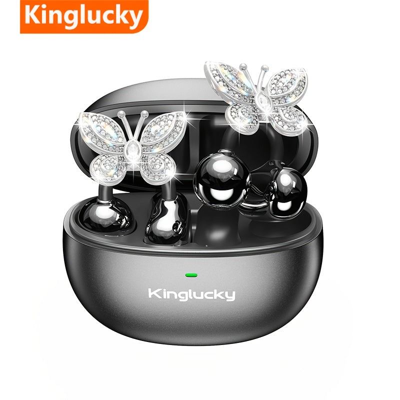 Écouteurs clipsables Kinglucky, écouteurs ouverts sans fil