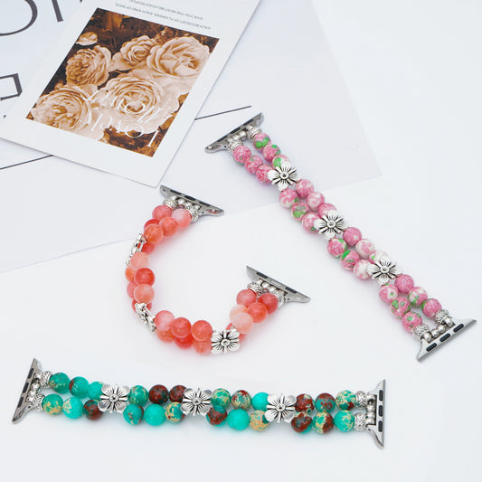 Bracelet de montre à perles - Topdecheztop.fr