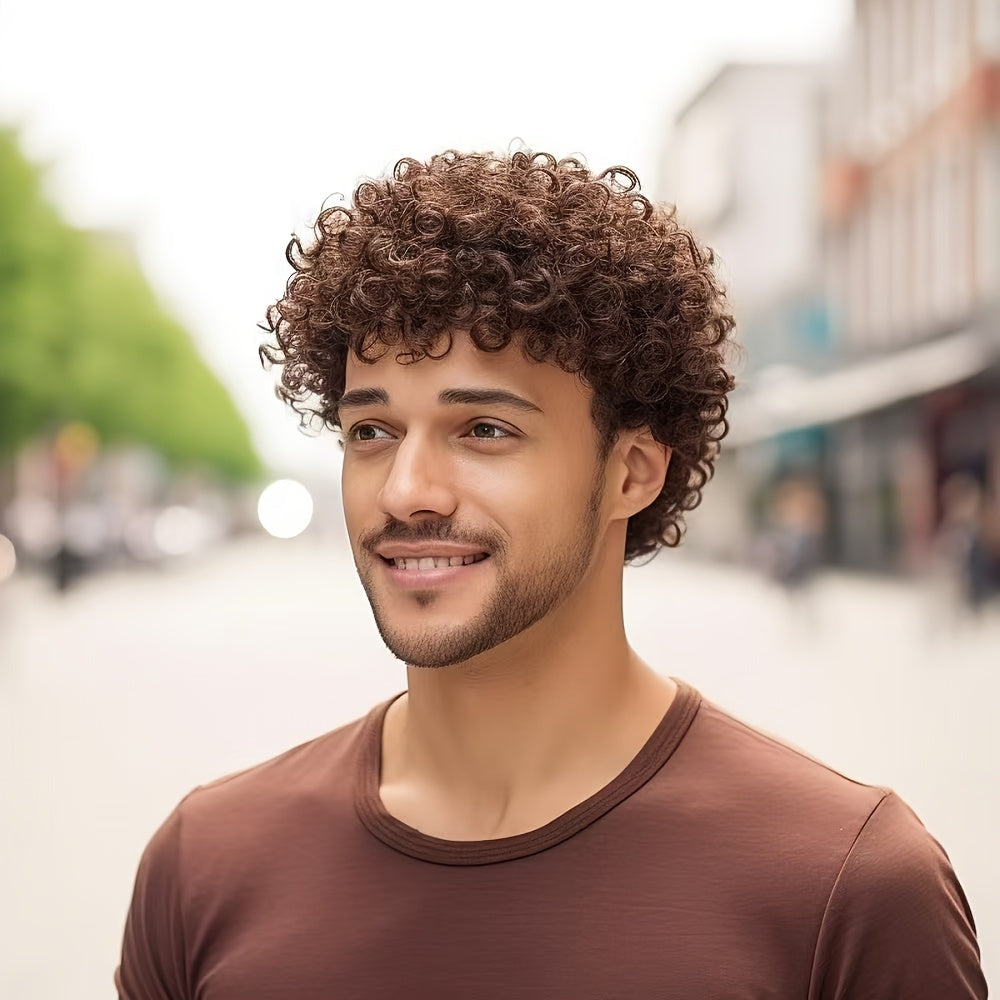 Perruque afro bouclée/crépue - Accessoire de mode