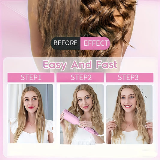 Fer à friser et à onduler, fer à friser avec embouts gaufrés