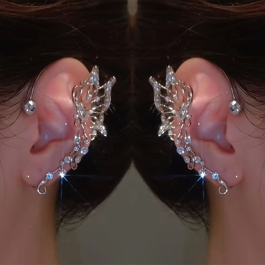 Boucles d'oreilles papillon exquises, 1 pièce - Topdecheztop.fr