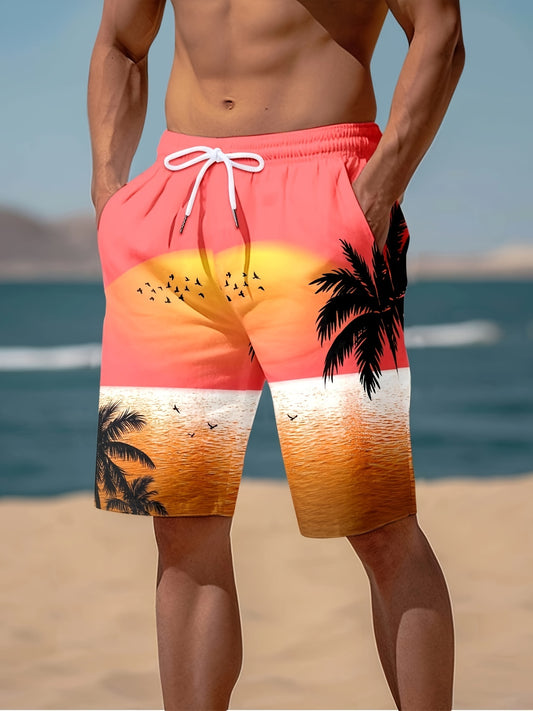 Short de sport hawaïen 3D - Topdecheztop.fr