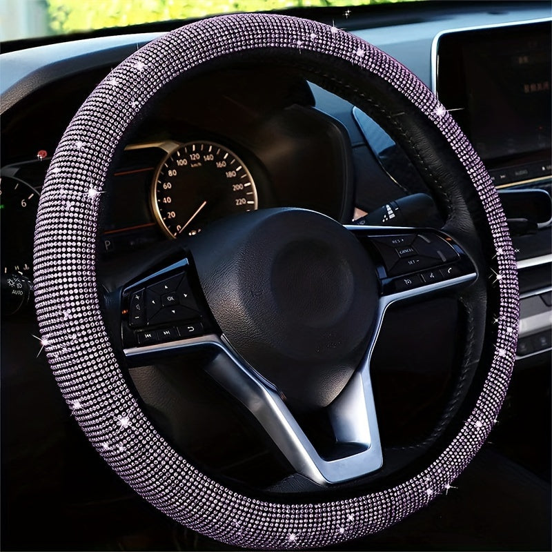 Housse de volant de voiture luxueuse et bling-bling - Extensible - Topdecheztop.fr