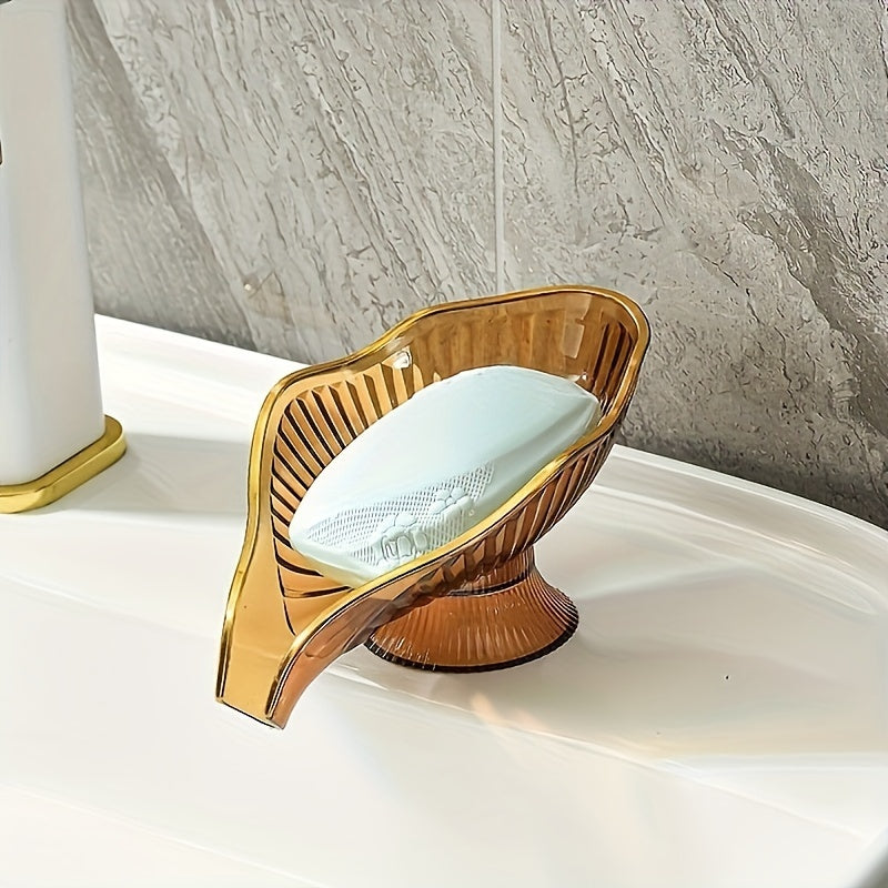 1 porte-savon créatif en plastique avec drainage automatique - Topdecheztop.fr
