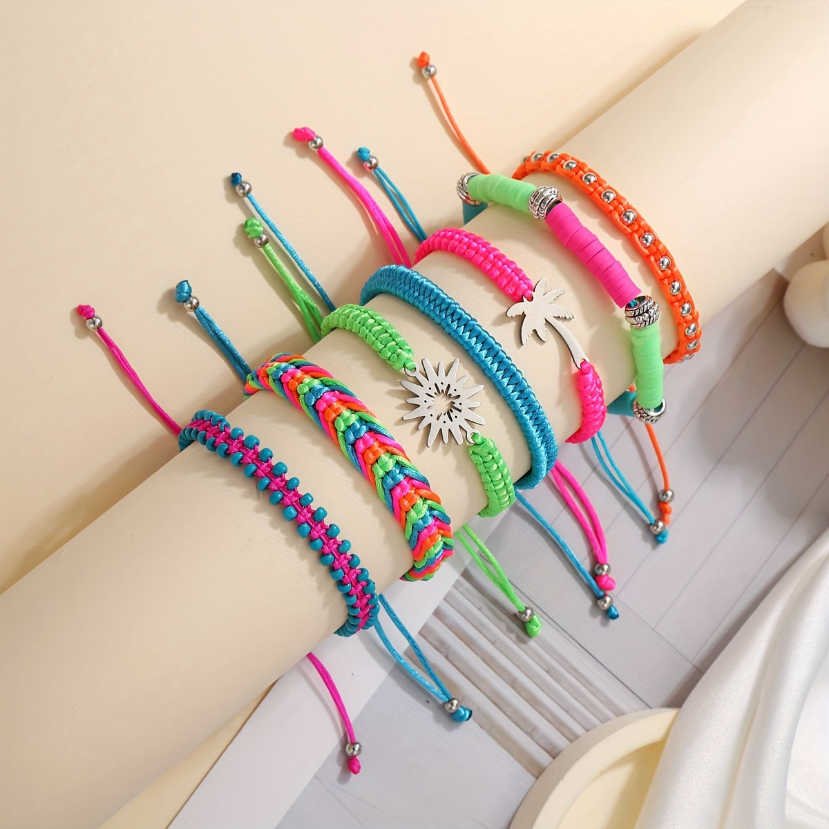 Ensemble de 7 bracelets bohème chic pour femme - Topdecheztop.fr