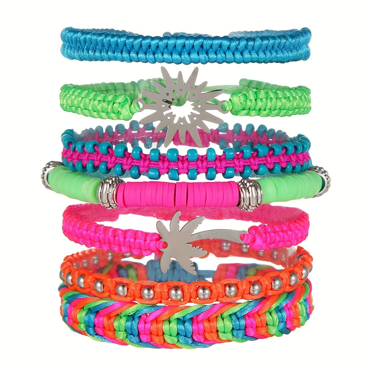 Ensemble de 7 bracelets bohème chic pour femme - Topdecheztop.fr