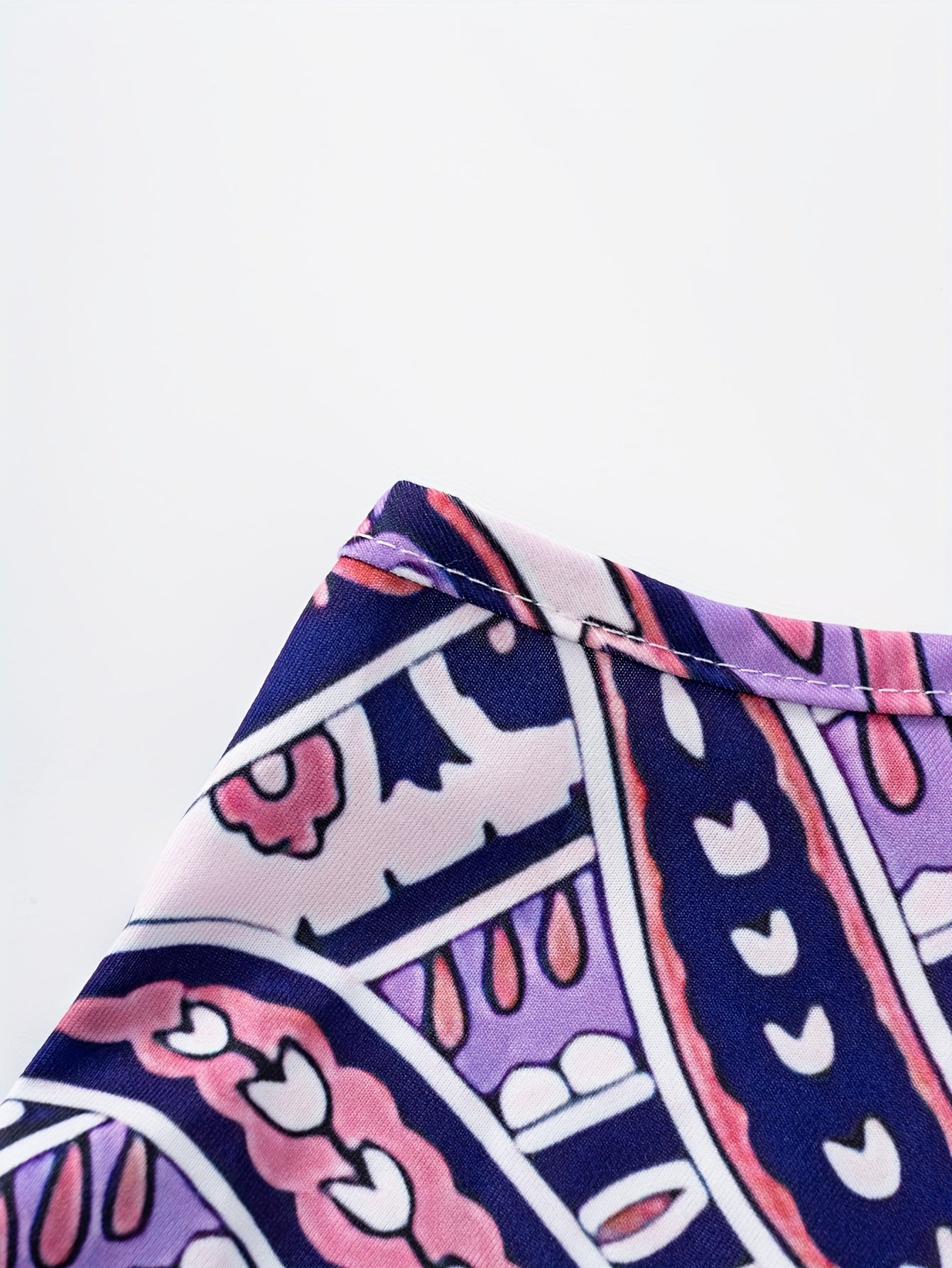 Robe camisole imprimé floral et col en V, robe décontractée sans manches - Topdecheztop.fr