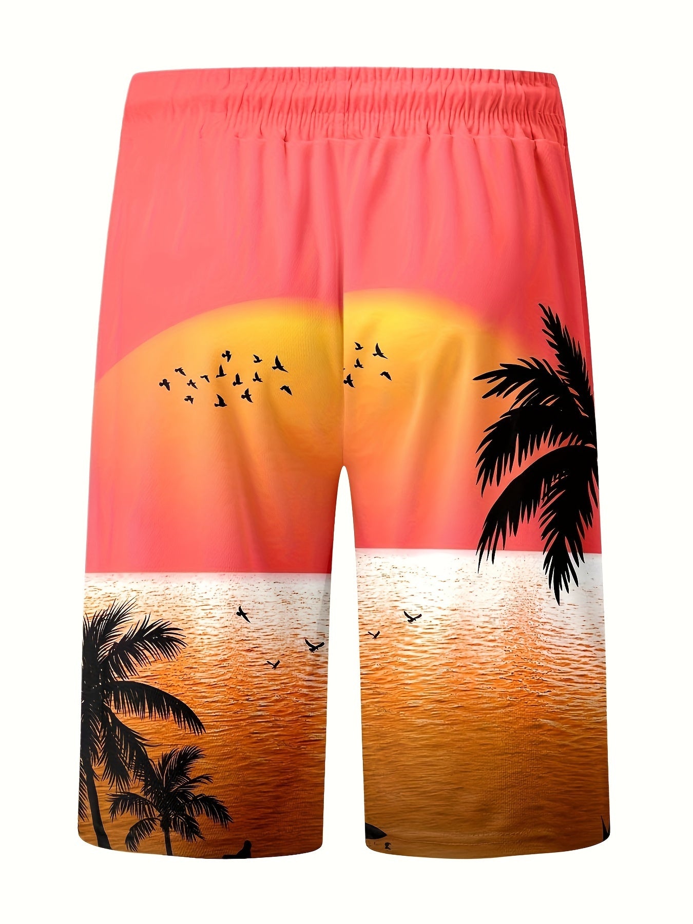 Short de sport hawaïen 3D - Topdecheztop.fr