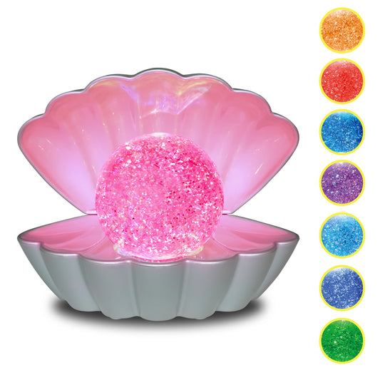 Lampe de nuit décorative néon en forme de coquillage