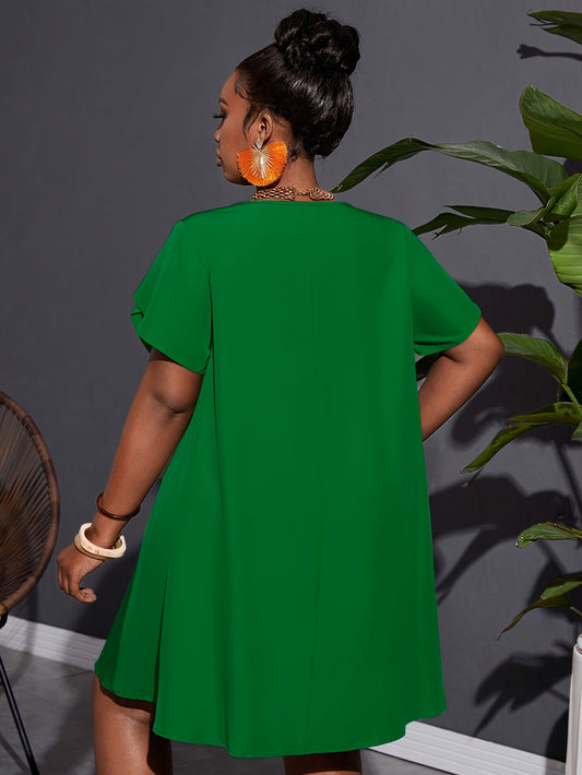 Robe froncée grande taille - Topdecheztop.fr