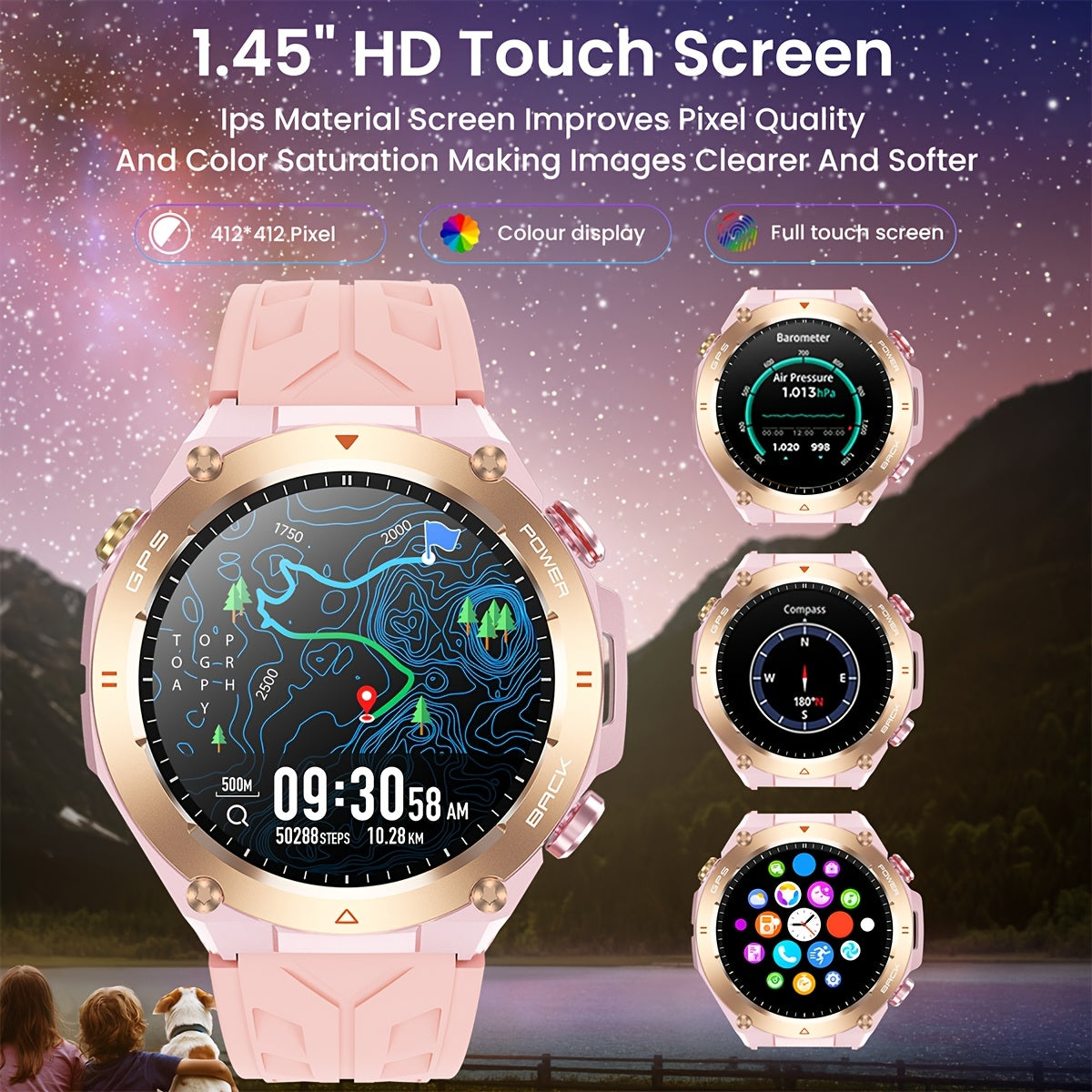 Montre connectée GPS