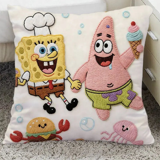 Coussin Douillet Bob l'Éponge