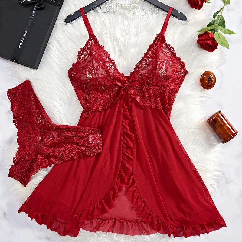 Un ensemble de chemise de nuit