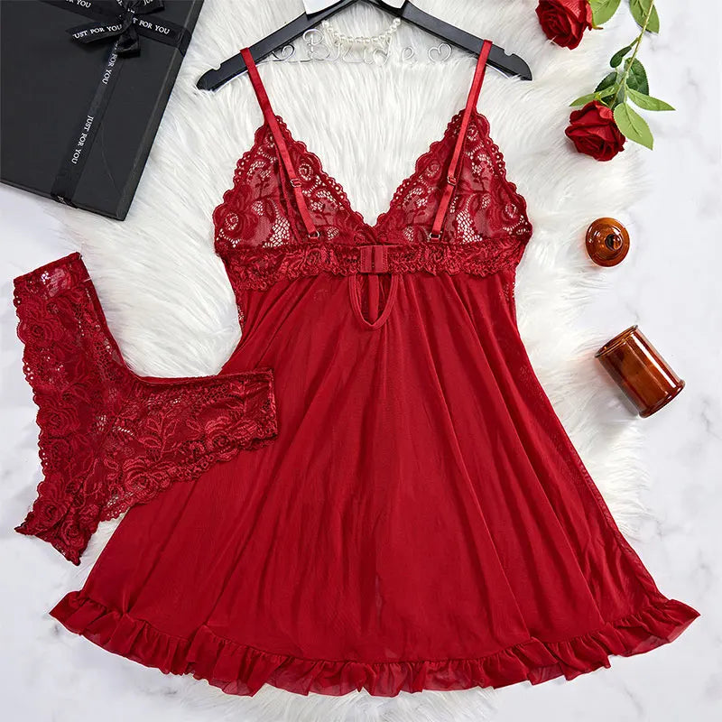 Un ensemble de chemise de nuit