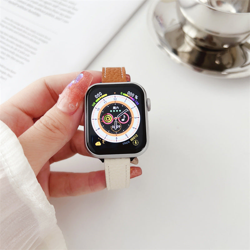 Bracelet de montre magnétique en cuir - Topdecheztop.fr