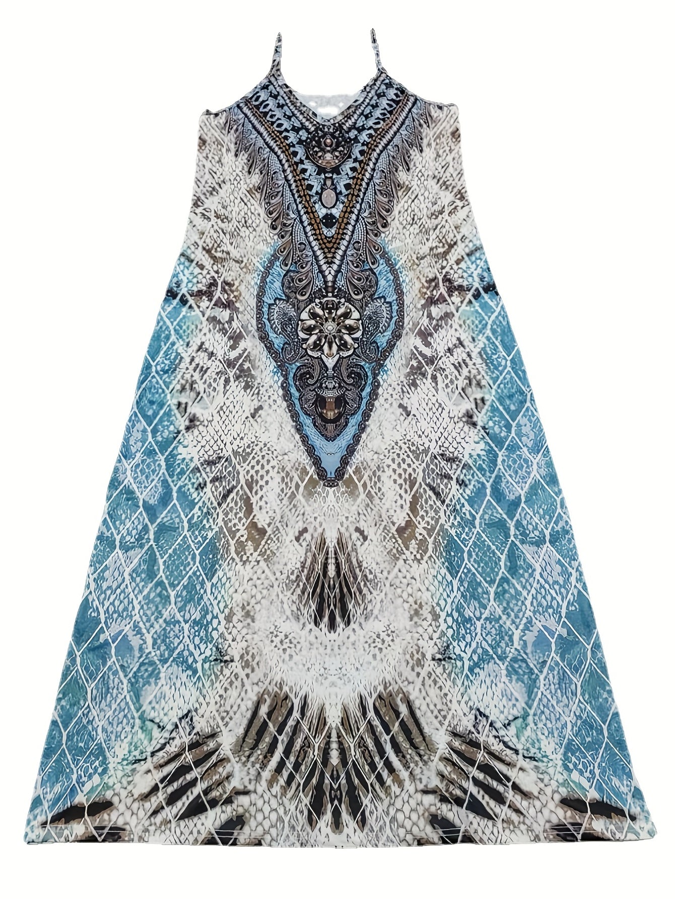 Robe à imprimé graphique - Topdecheztop.fr
