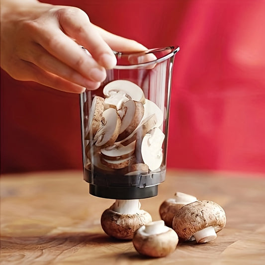 Coupe-légumes multifonction avec hachoir à légumes et trancheuse