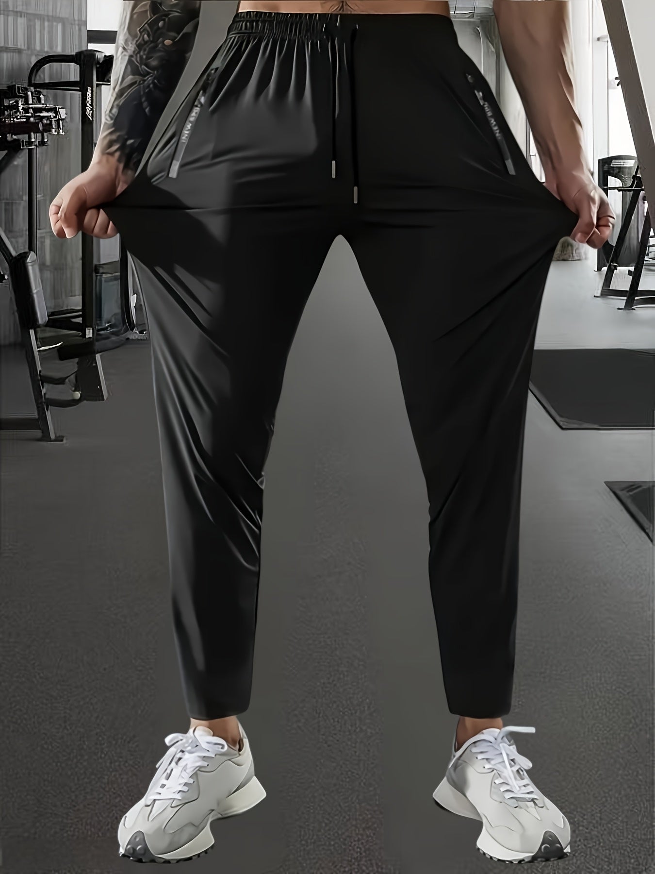 Pantalon en tissu extensible pour la course à pied, le jogging - Topdecheztop.fr