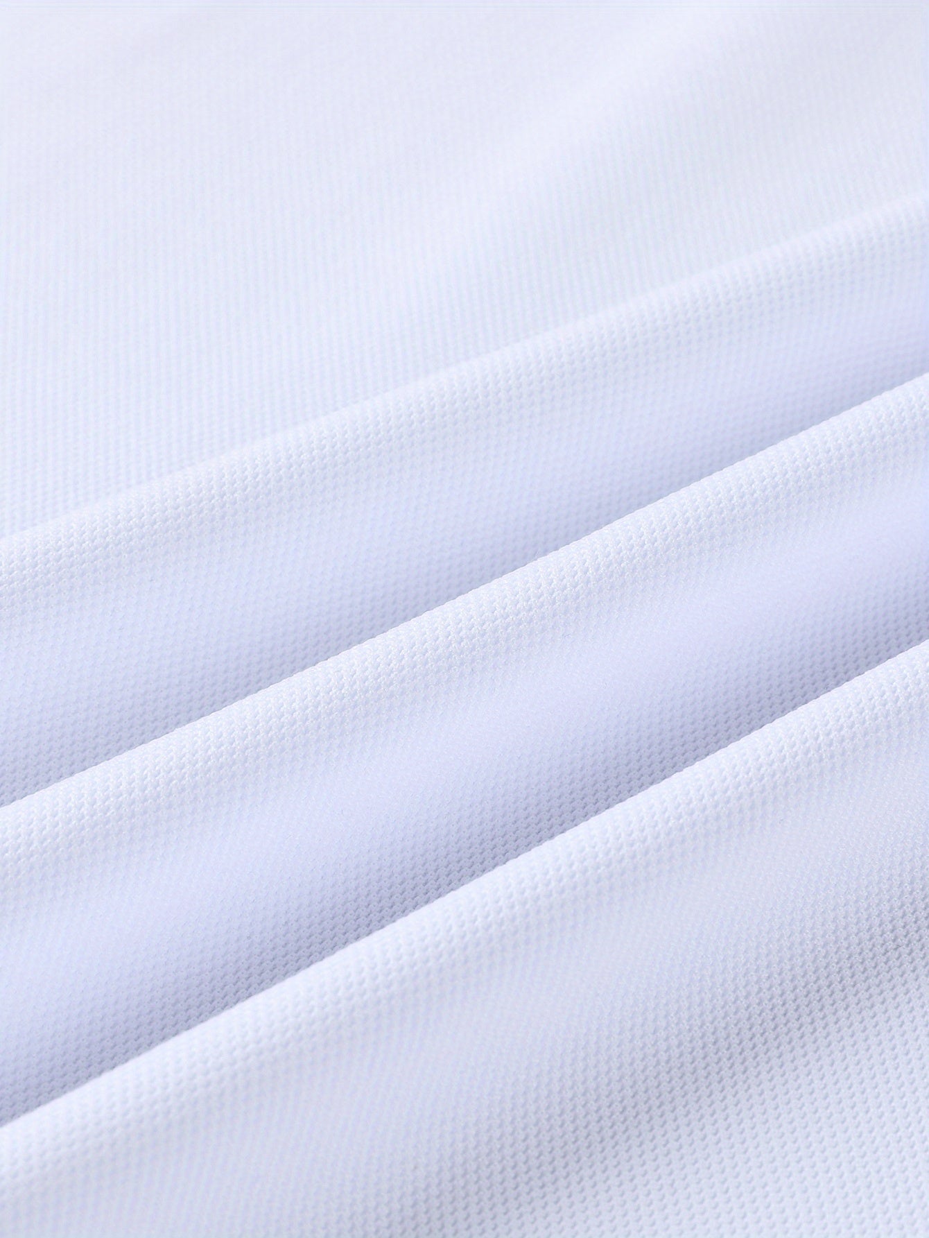 T-shirt à manches courtes, respirant, imprimé à rayures, avec bordure et revers - Topdecheztop.fr