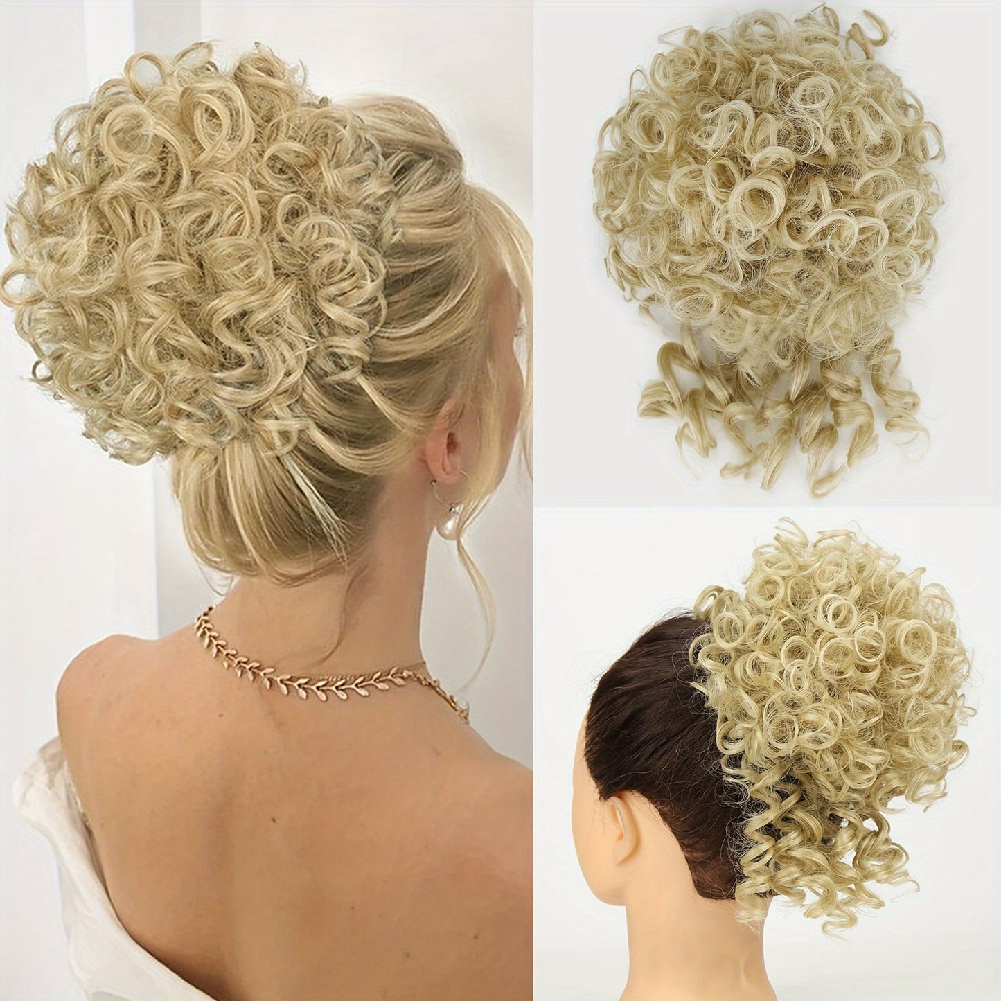 Chignon court et décoiffé de 25,4 cm - Topdecheztop.fr
