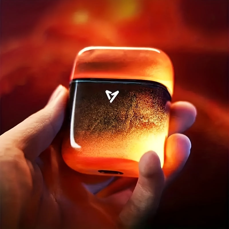 Casque gaming LIVP Flowing Color, fusionnant un noir profond phosphorescent et un blanc éclatant pour un effet dégradé unique