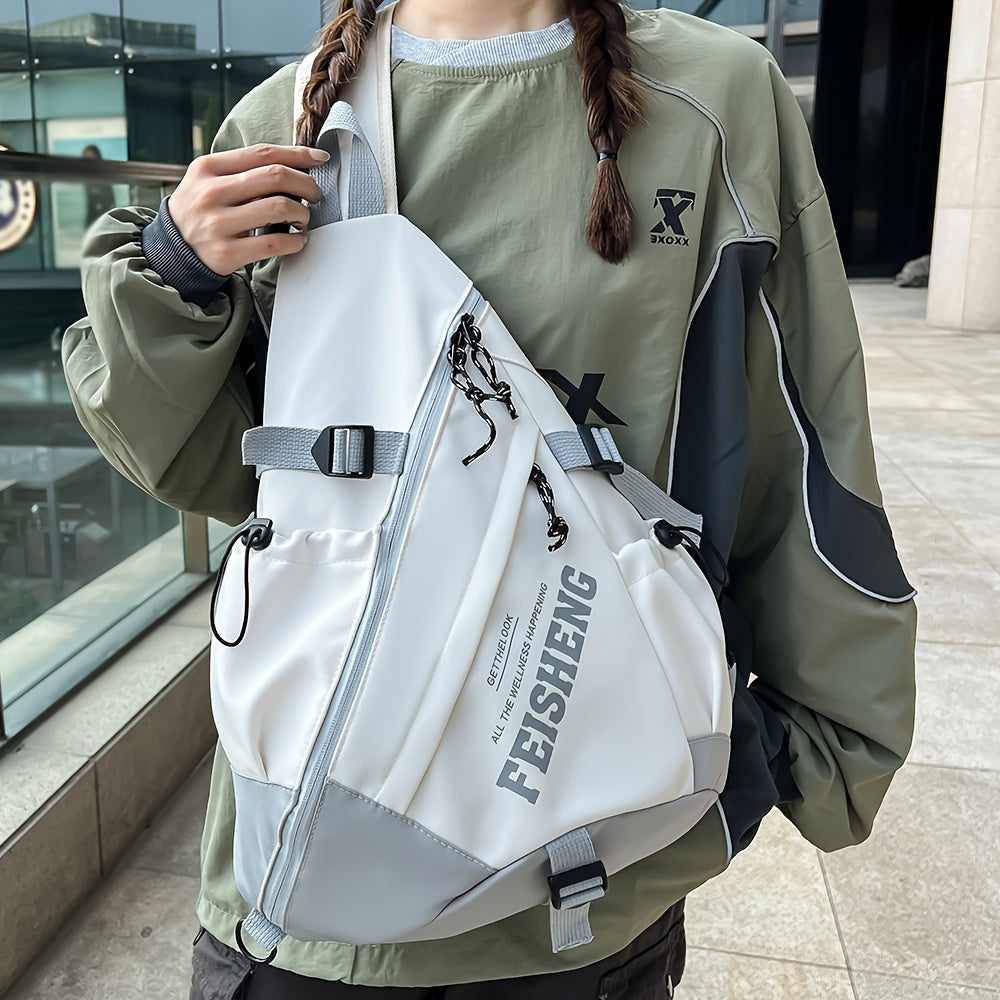 Sac bandoulière tendance grande capacité pour homme