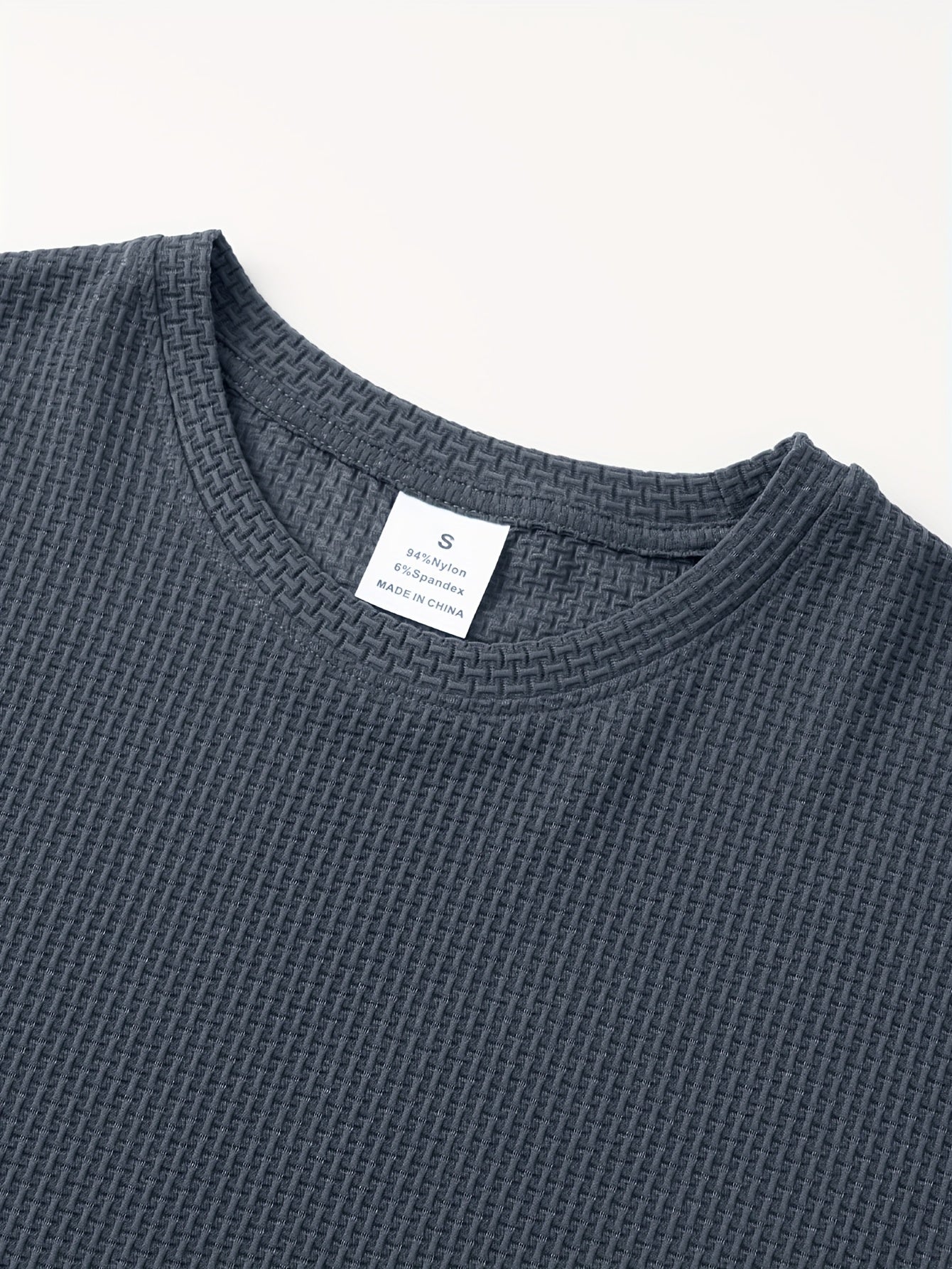 T-shirt à manches courtes et col ras du cou pour homme - Topdecheztop.fr